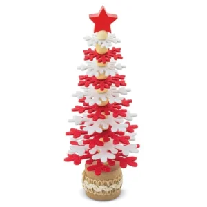 ÁRVORE DE NATAL EM RPET E MADEIRA RECICLADA "PUKKY"