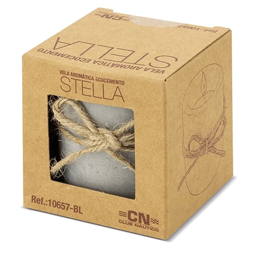 VELA AROMÁTICA ECOCIMENTO "STELLA" - Image 4