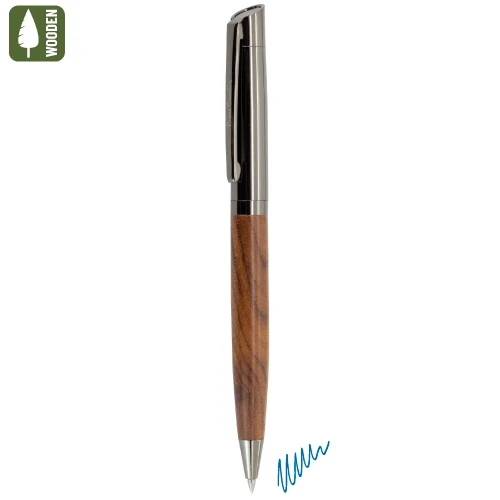 CANETA MADEIRA/METAL PIERRE CARDIN “PANAMERA”