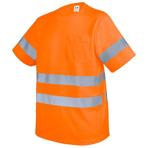 T-SHIRT COM BOLSO E FAIXAS REFLETIVAS "KRZ" - Image 2