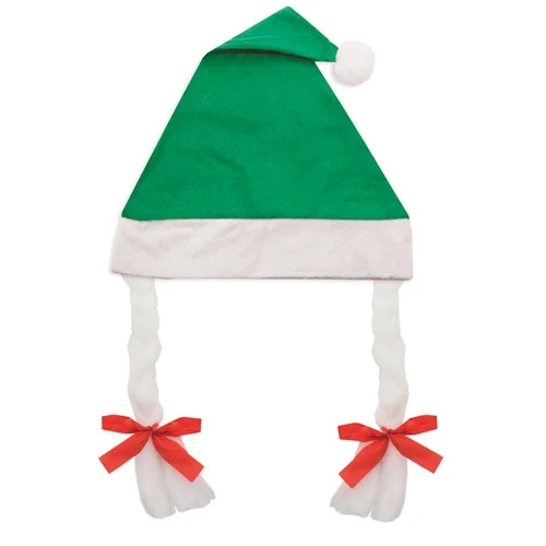 GORRO DE NATAL COM TRANÇAS - Image 2
