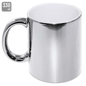 MUG CERAMICA METALIZADA